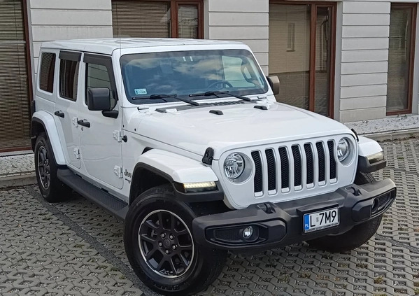 Jeep Wrangler cena 142000 przebieg: 66000, rok produkcji 2018 z Zamość małe 254